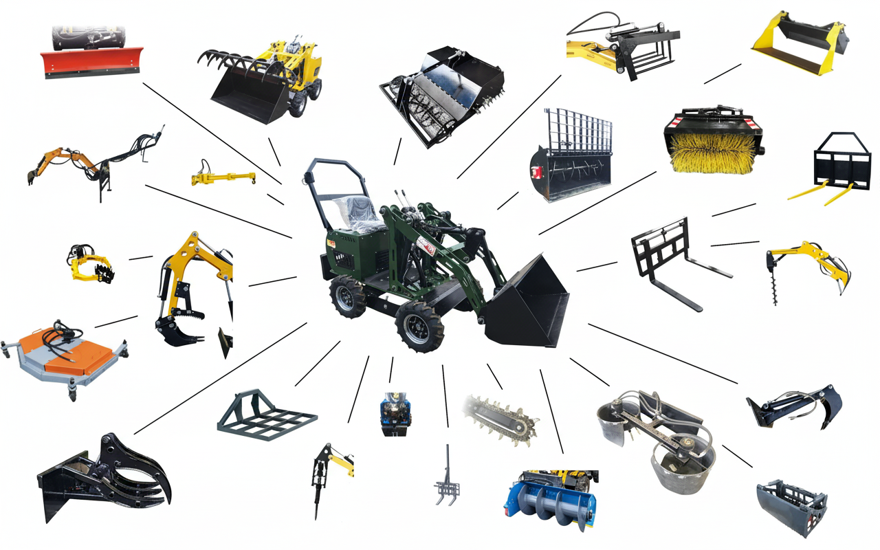 MINIŁADOWARKA KOŁOWA MS-L116 JSB - obrazek 2