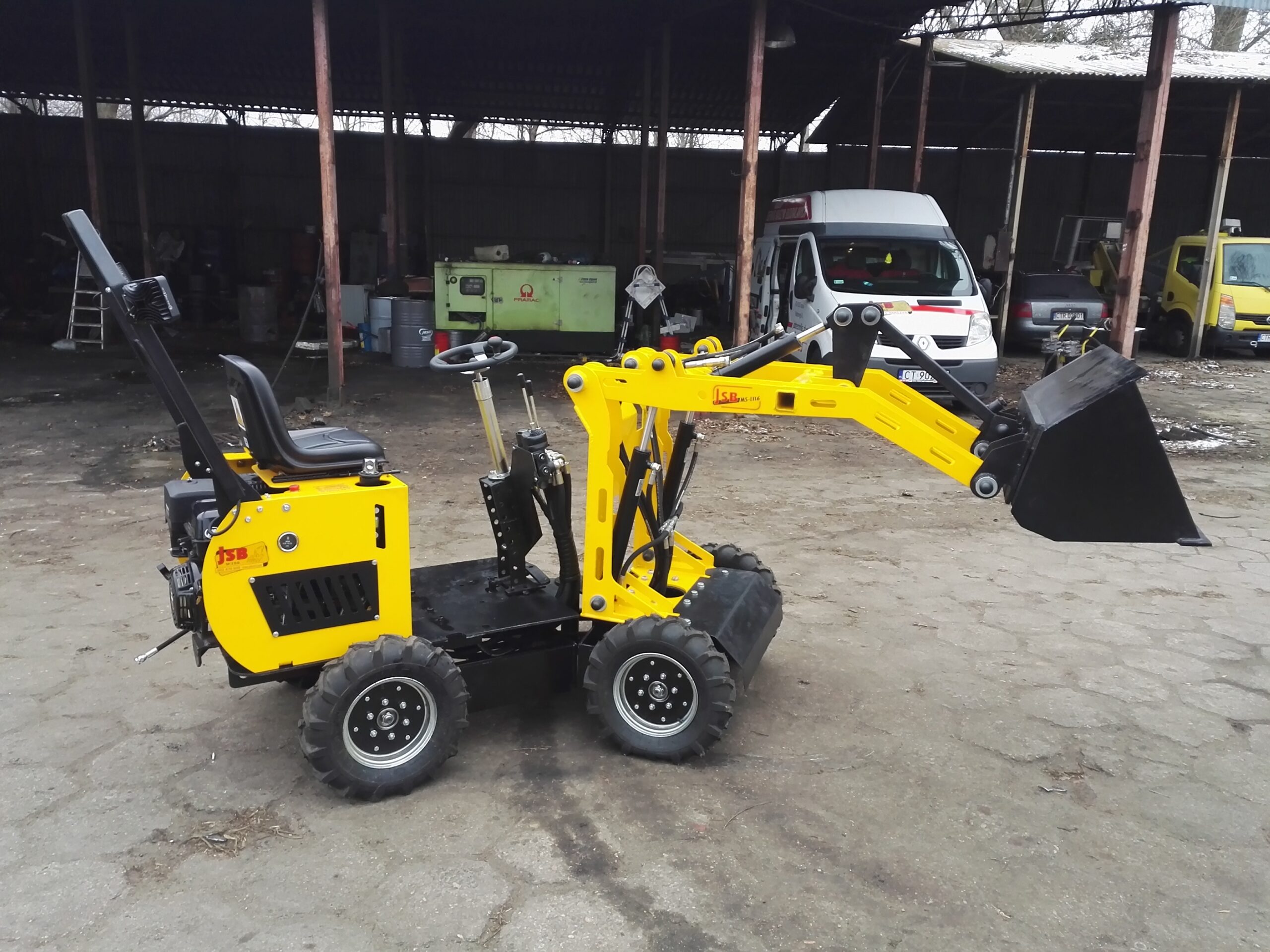 MINIPALA GOMMATA ARTICOLATA / PIEGHEVOLE MS-L116KN JSB - immagine 6